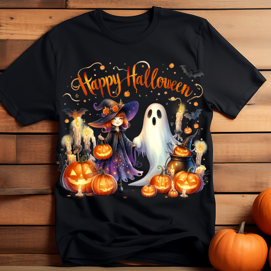 Kid's Happy Halloween T-Shirt