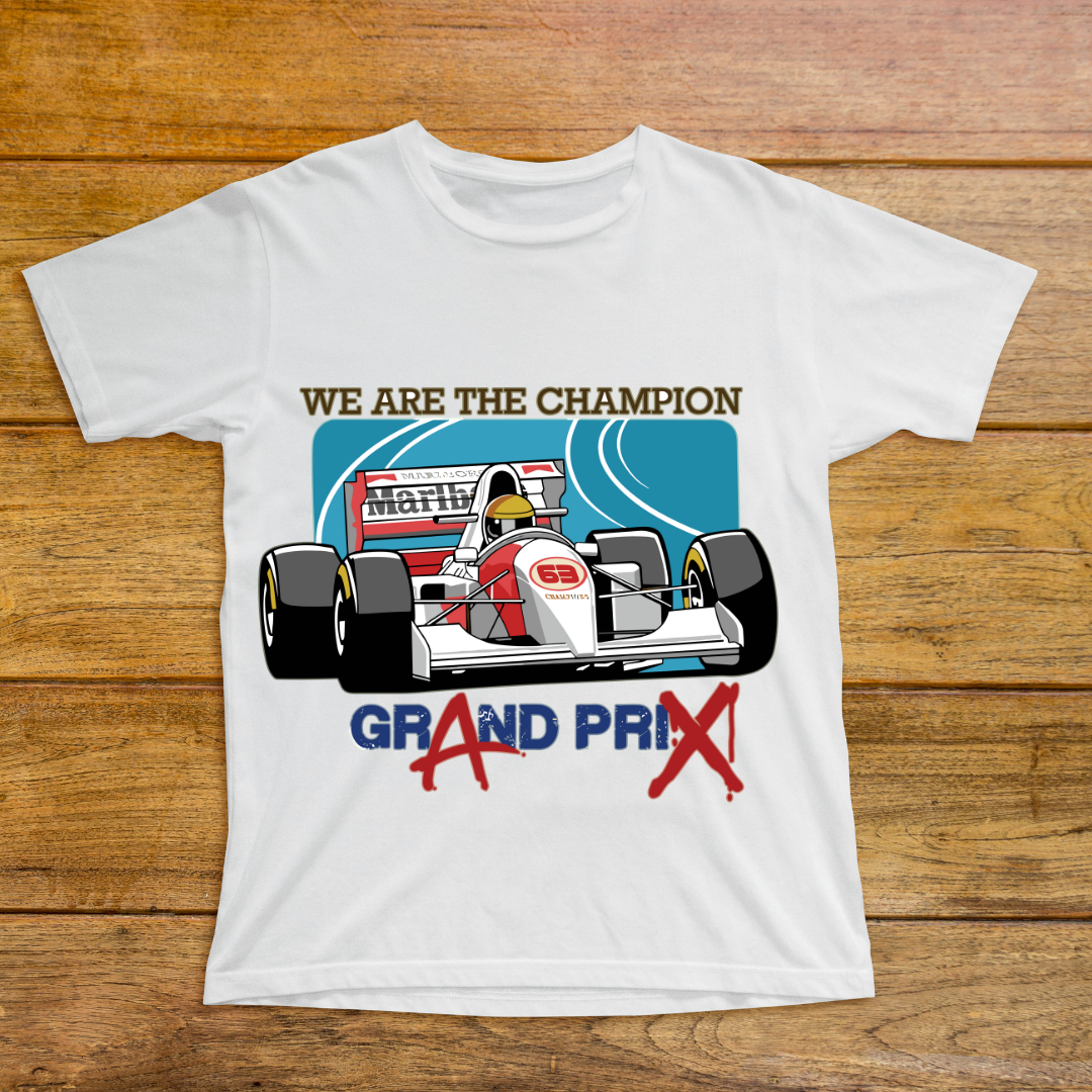 Unisex Classic Sports Car Grand Prix T-Shirt