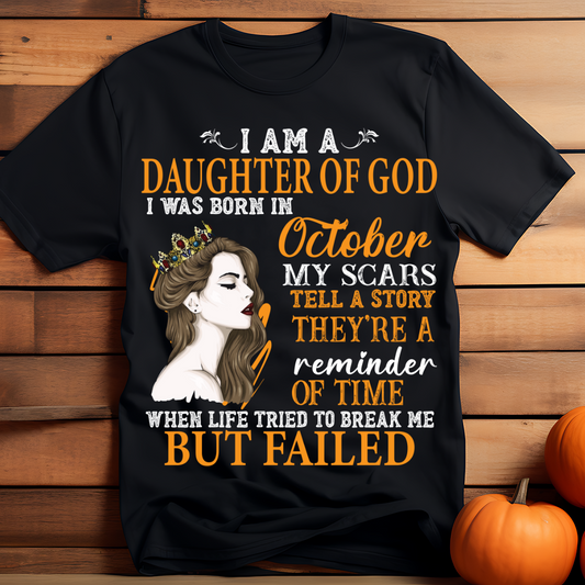 Female Classic Daughter Of God T-Shirt