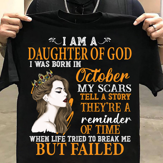 Female Classic Daughter Of God T-Shirt