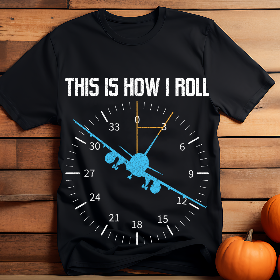Unisex Classic Aircraft Rolling T-Shirt