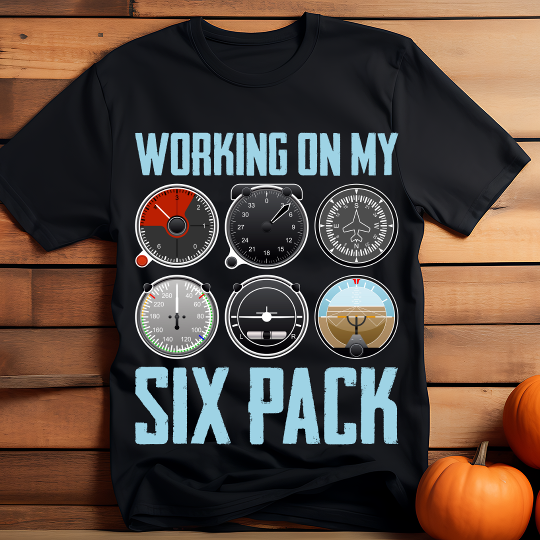 Unisex Classic Pilot's Six Pack T-Shirt