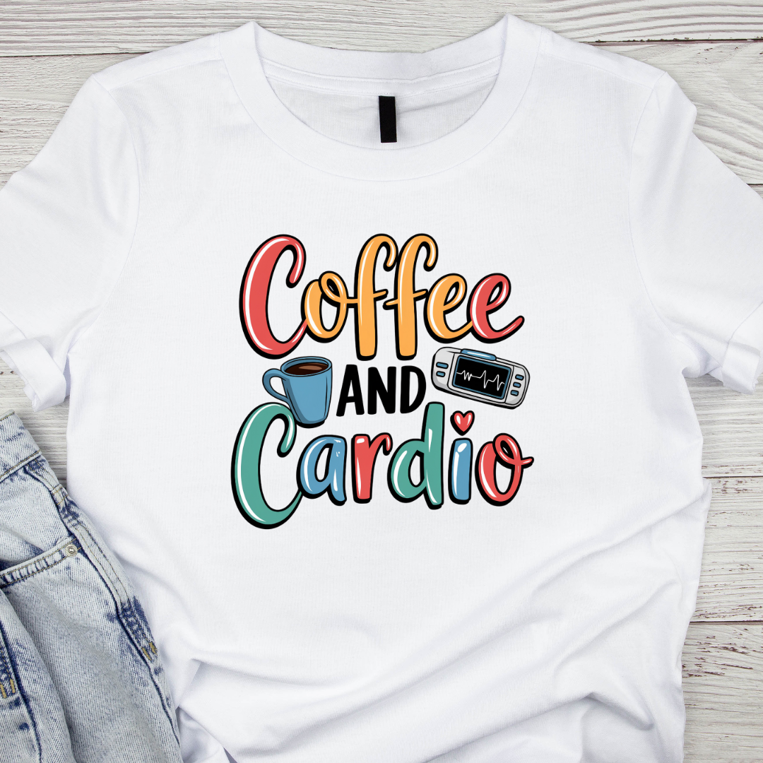 Unisex Classic Coffee And Cardio T-Shirt