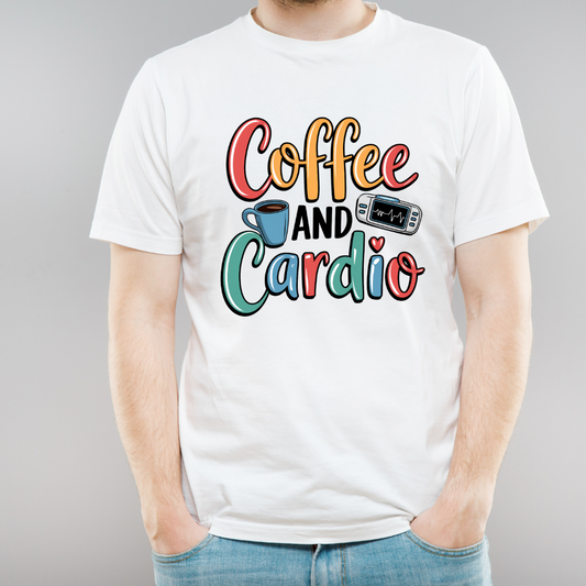 Unisex Classic Coffee And Cardio T-Shirt